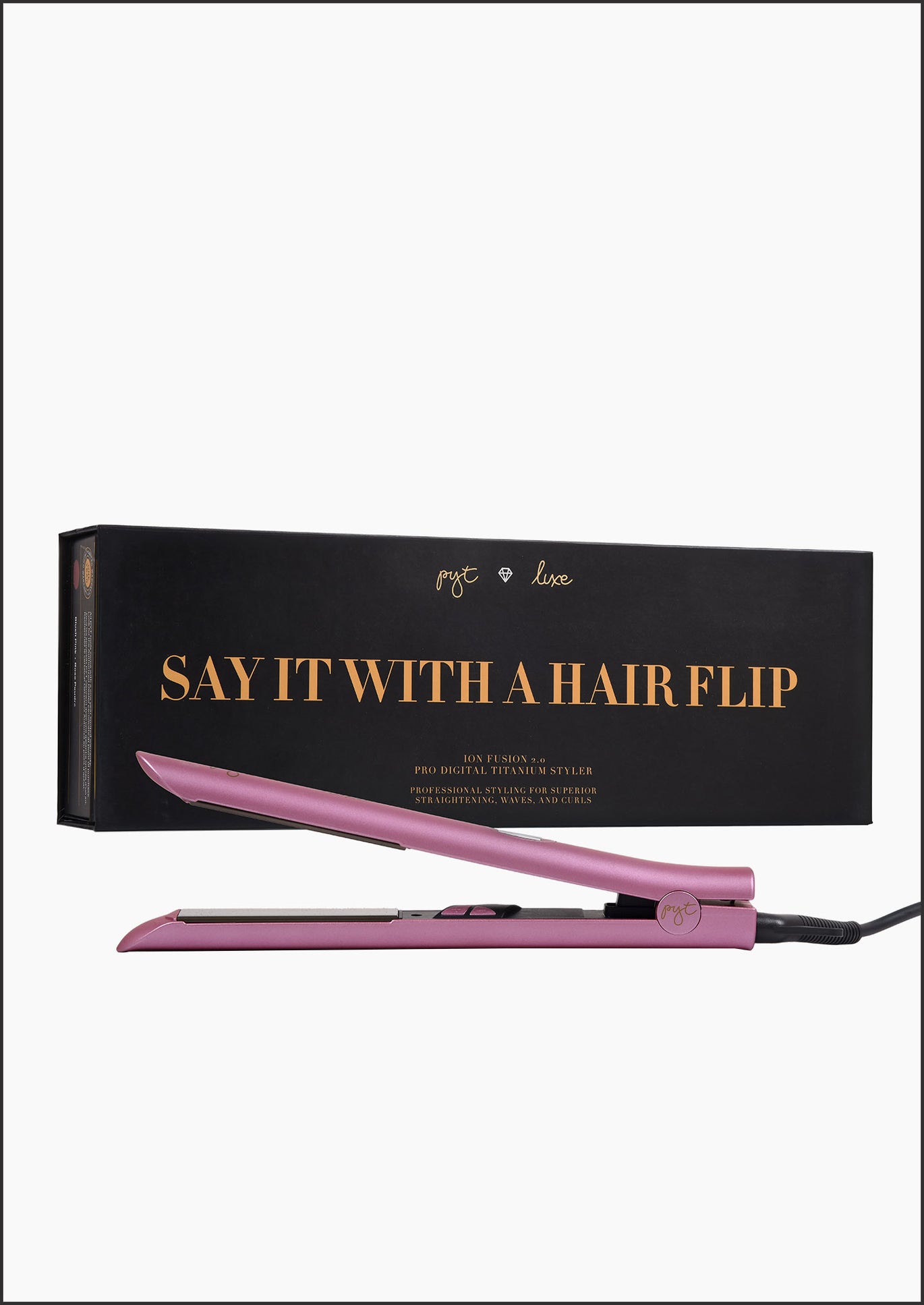 PyT Luxe popular Digital Ceramic Flat Iron